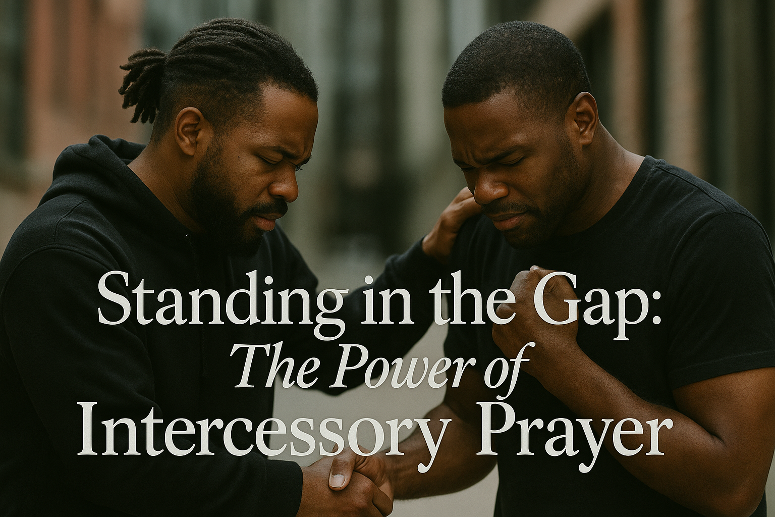 Standing in the Gap: The Power of intercessory prayer
