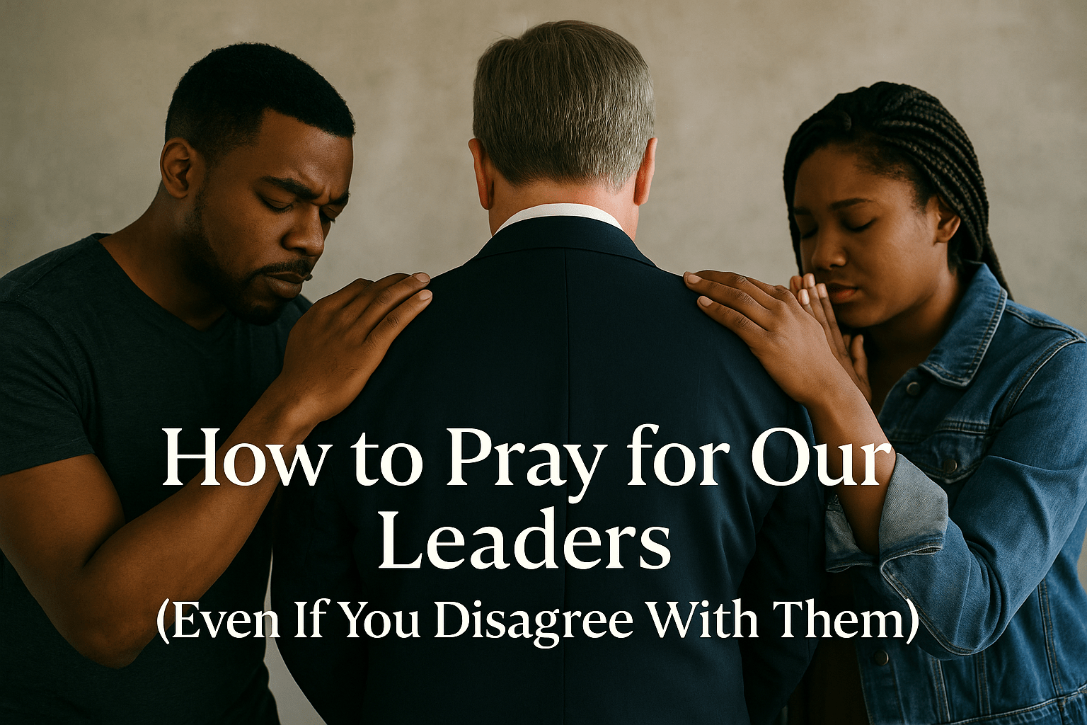 How to Pray for Our Leaders (Even If You Disagree With Them) - Native Supply