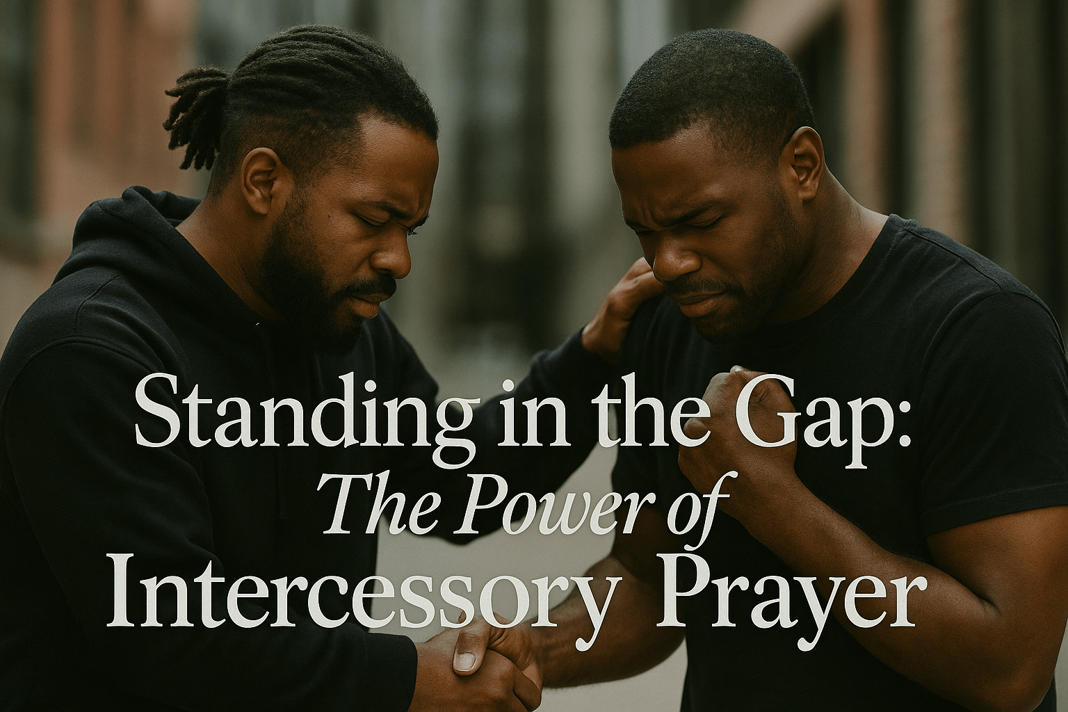 Standing in the Gap: The Power of intercessory prayer - Native Supply