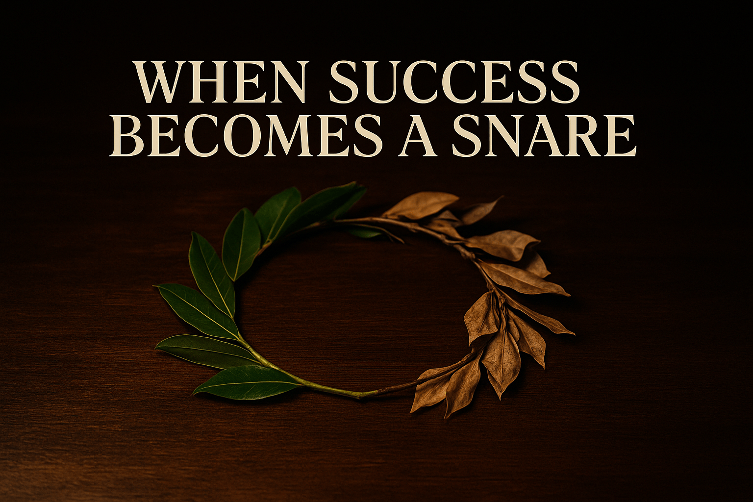 When Success Becomes a Snare: Remembering God When the Blessing Comes - Native Supply