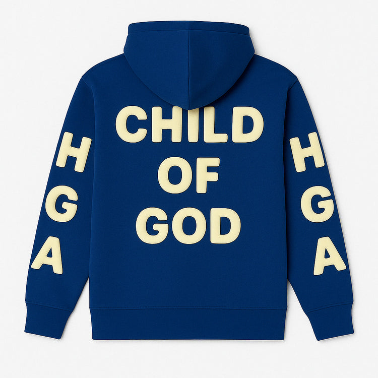 Child of God Hoodie (Blue) - Hoodie