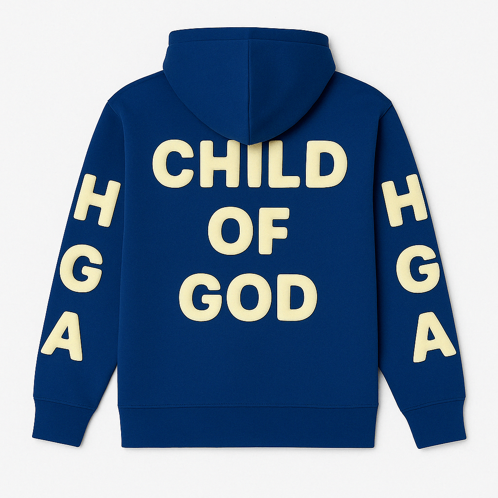 Child of God Hoodie (Blue) - Hoodie