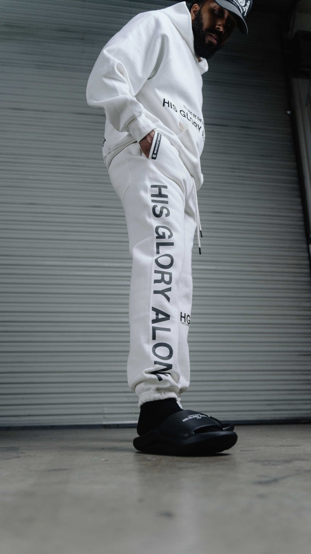 HGA Comfort Sweatpants (White) -