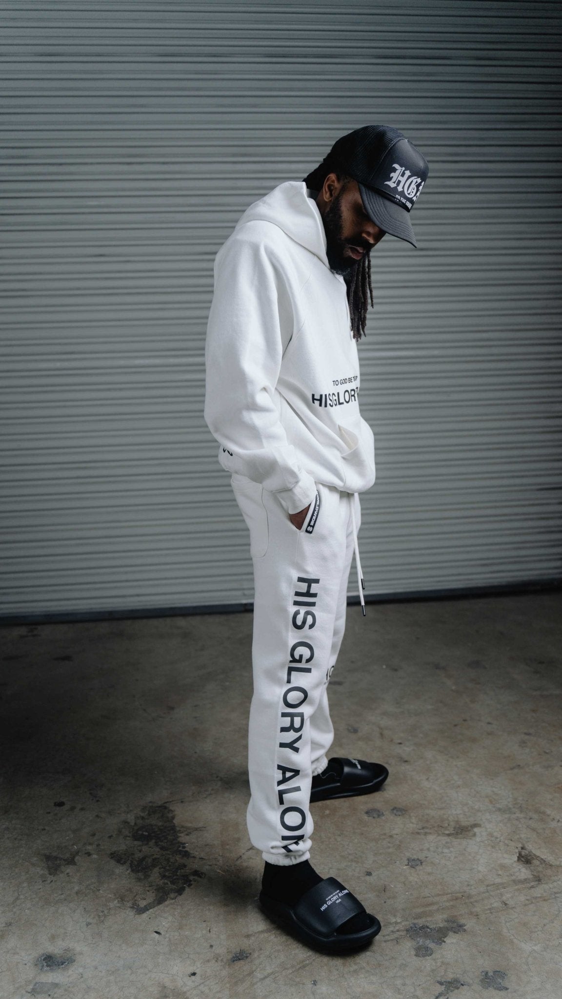 HGA Comfort Sweatpants (White) -