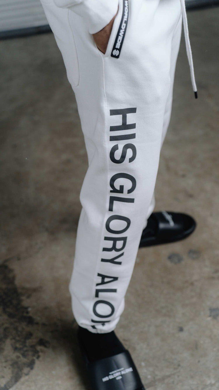 HGA Comfort Sweatpants (White) -