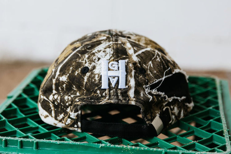 HGA Glory Destroyed Strapback Hat (black/camo) - Hats
