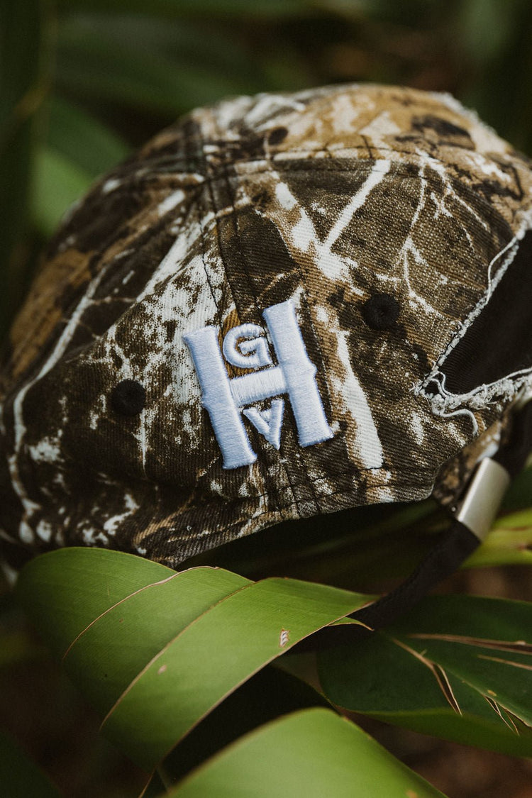 HGA Glory Destroyed Strapback Hat (black/camo) - Hats