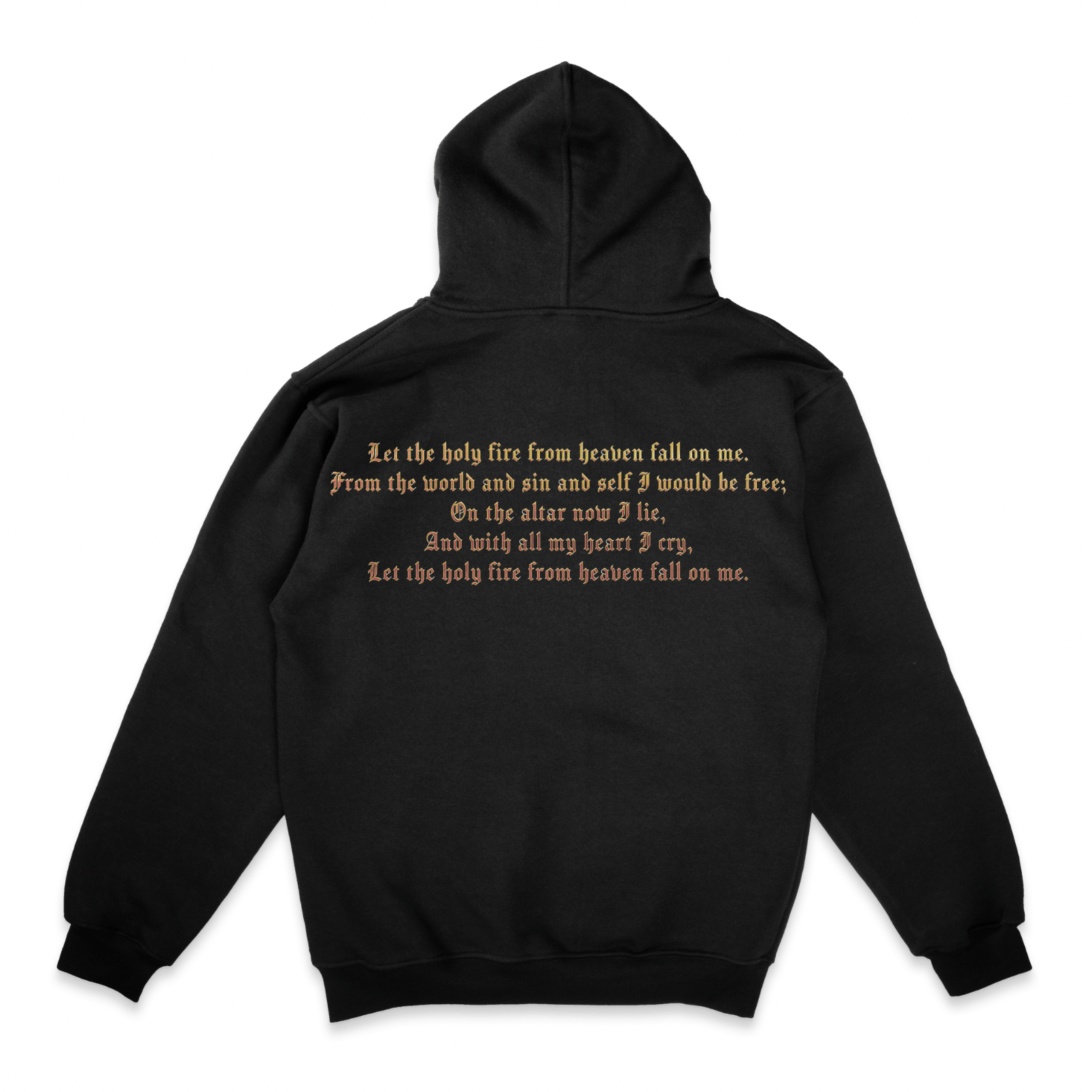 Holy Fire Hoodie (Black) -