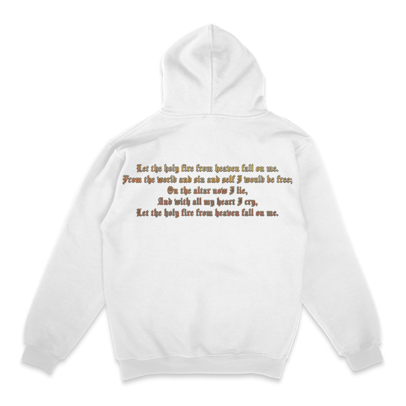 Holy Fire Hoodie (White) -
