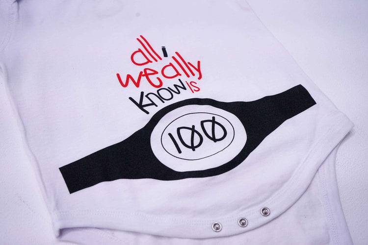 KB 100 Baby Onesie - Accessories