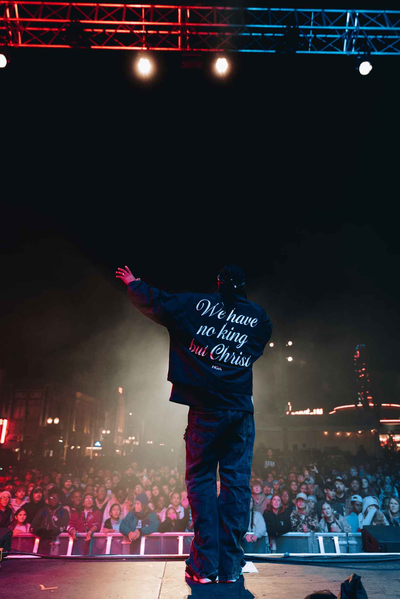 No Other King Pullover (black) -