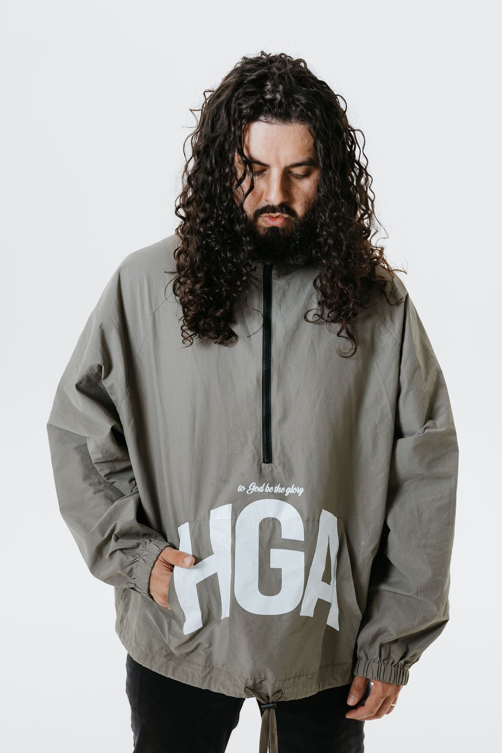 No Other King Pullover (taupe) -