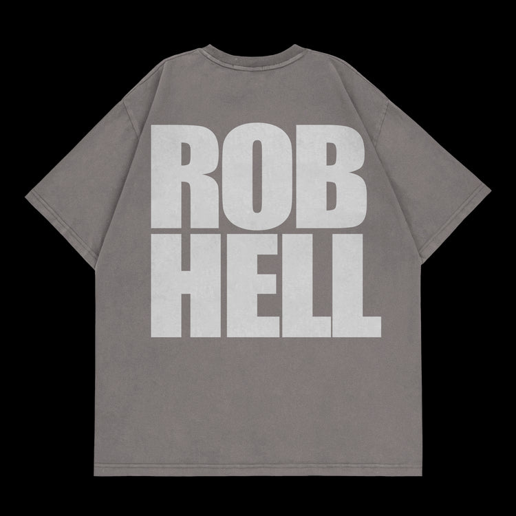 Rob Hell Oversized Tee (cement) - Shirt
