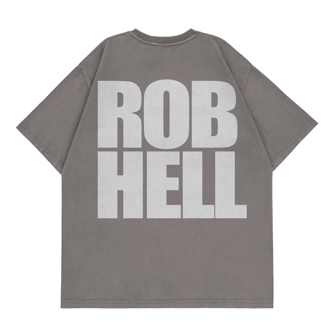 Rob Hell Oversized Tee (cement) - Shirt