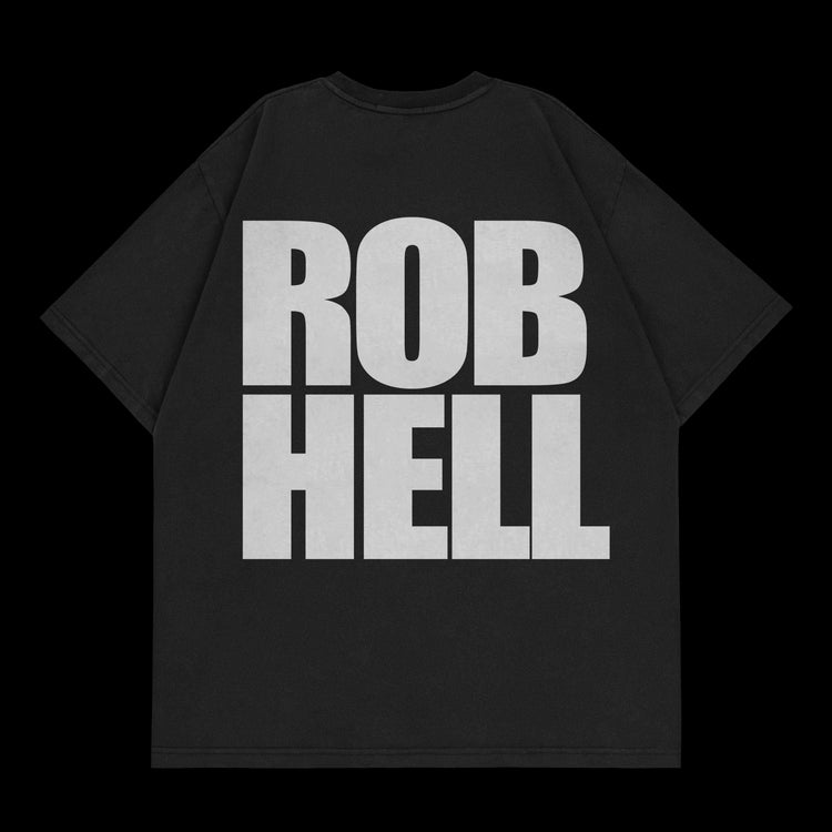 Rob Hell Oversized Tee (yellow mask) - Shirt