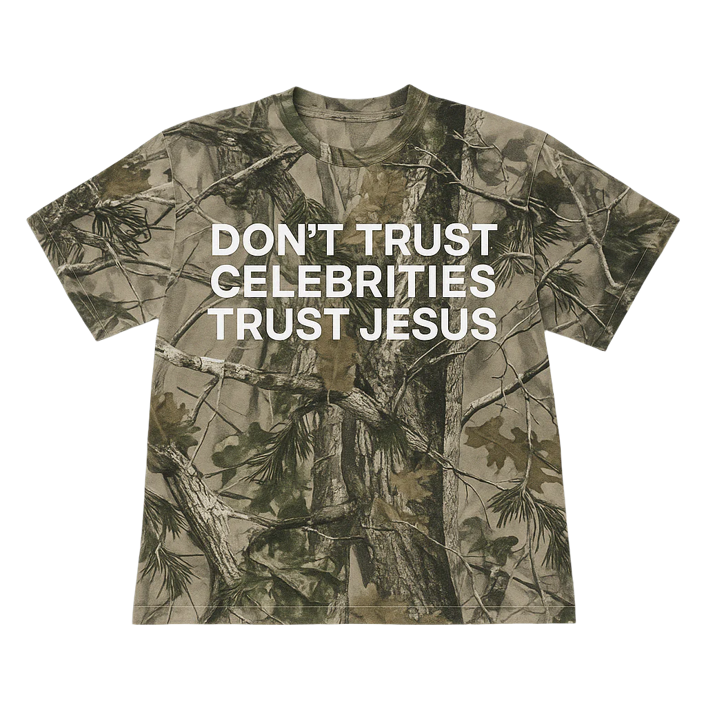Trust Jesus Vintage Camo Tee -