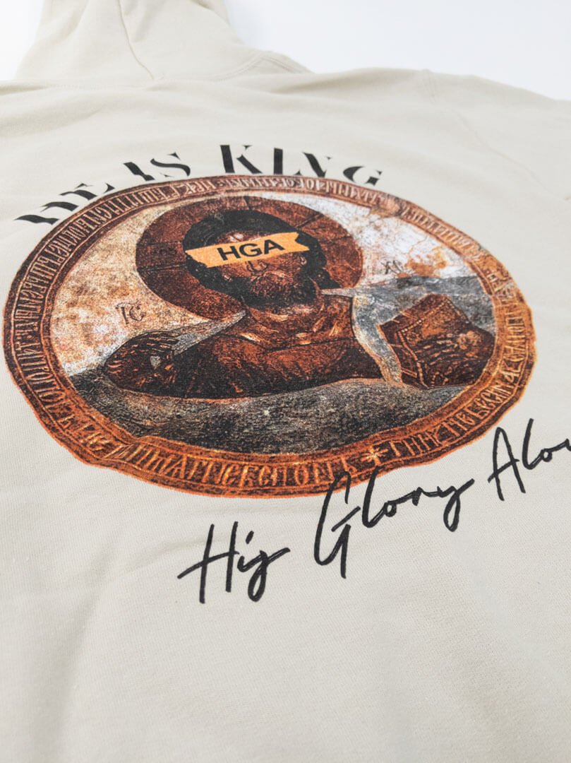 HGA He is King Sand Hoodie - Hoodie