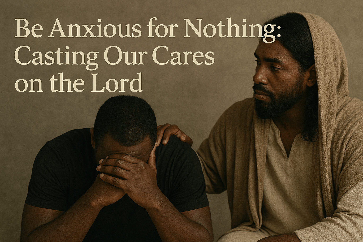Be Anxious for Nothing: Casting Our Cares on the Lord - Native Supply