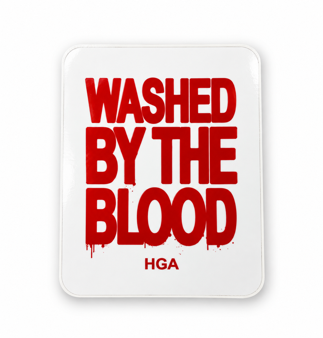 Washed by the Blood Sticker