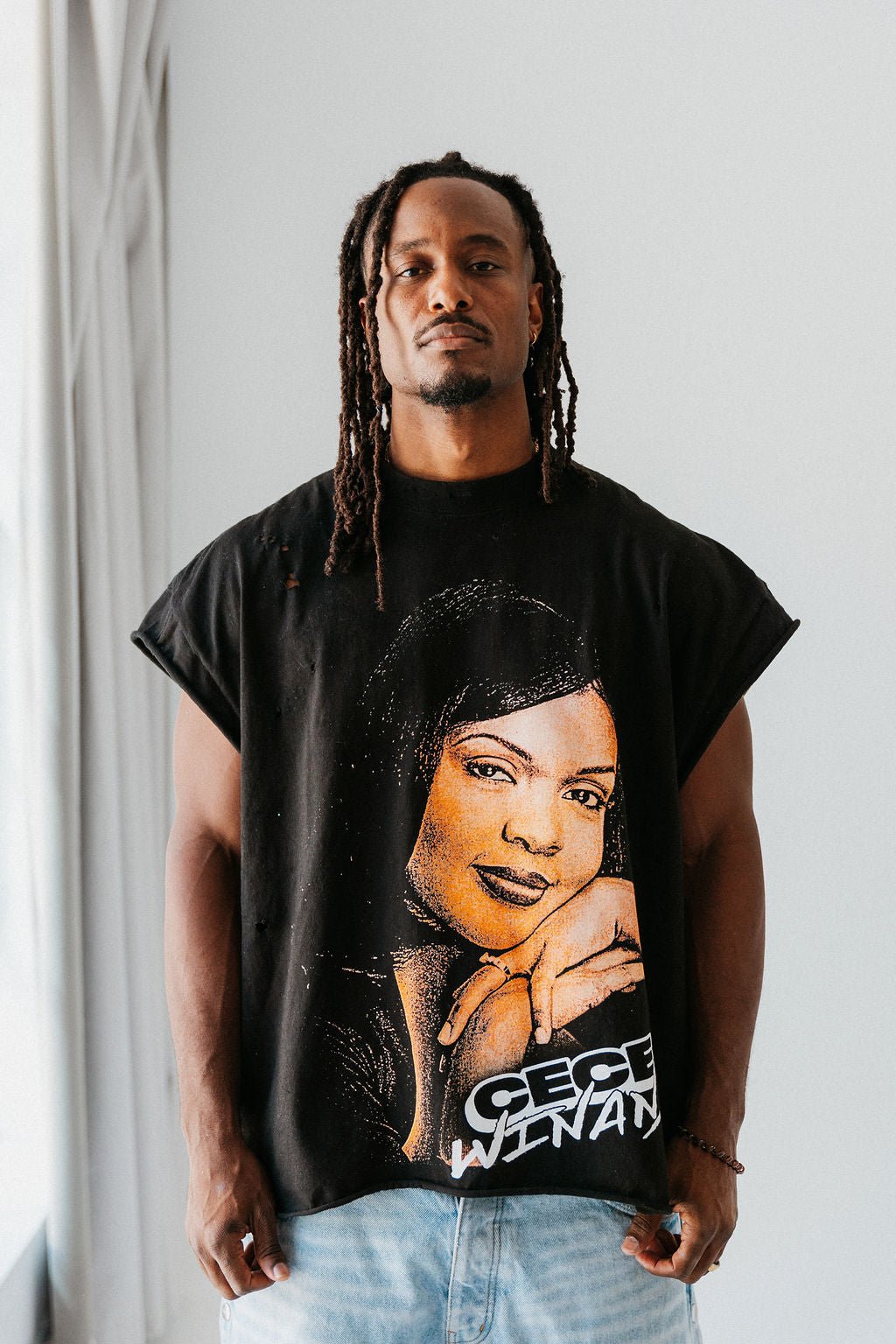 CeCe Winans Oversized Tee - Cropped - Shirt