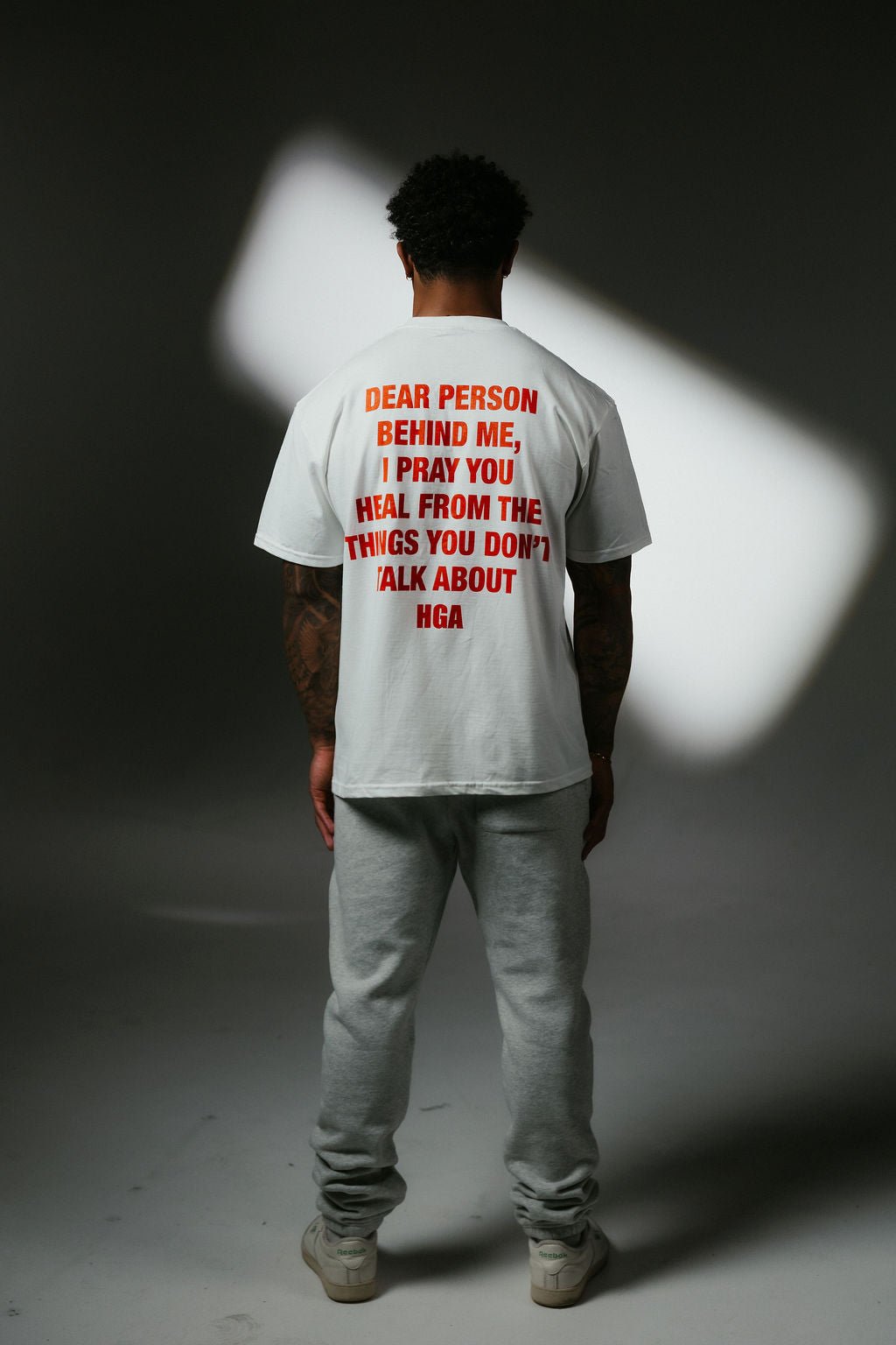 Dear Person Behind Me 'Heal' - Tee (White) - Shirt