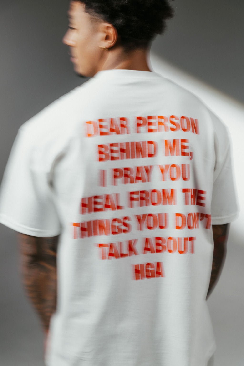 Dear Person Behind Me 'Heal' - Tee (White) - Shirt