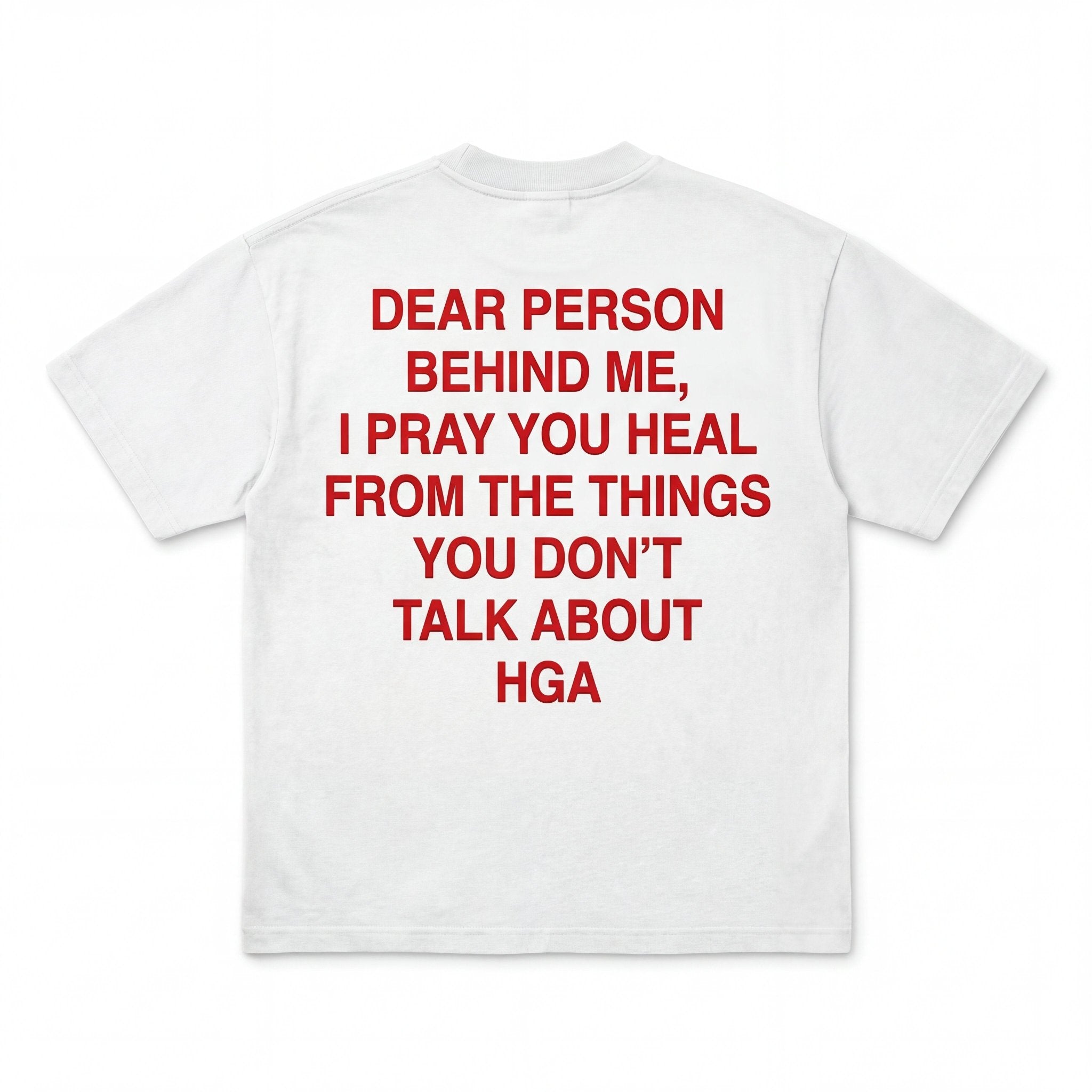 Dear Person Behind Me 'Heal' - Tee (White) - Shirt