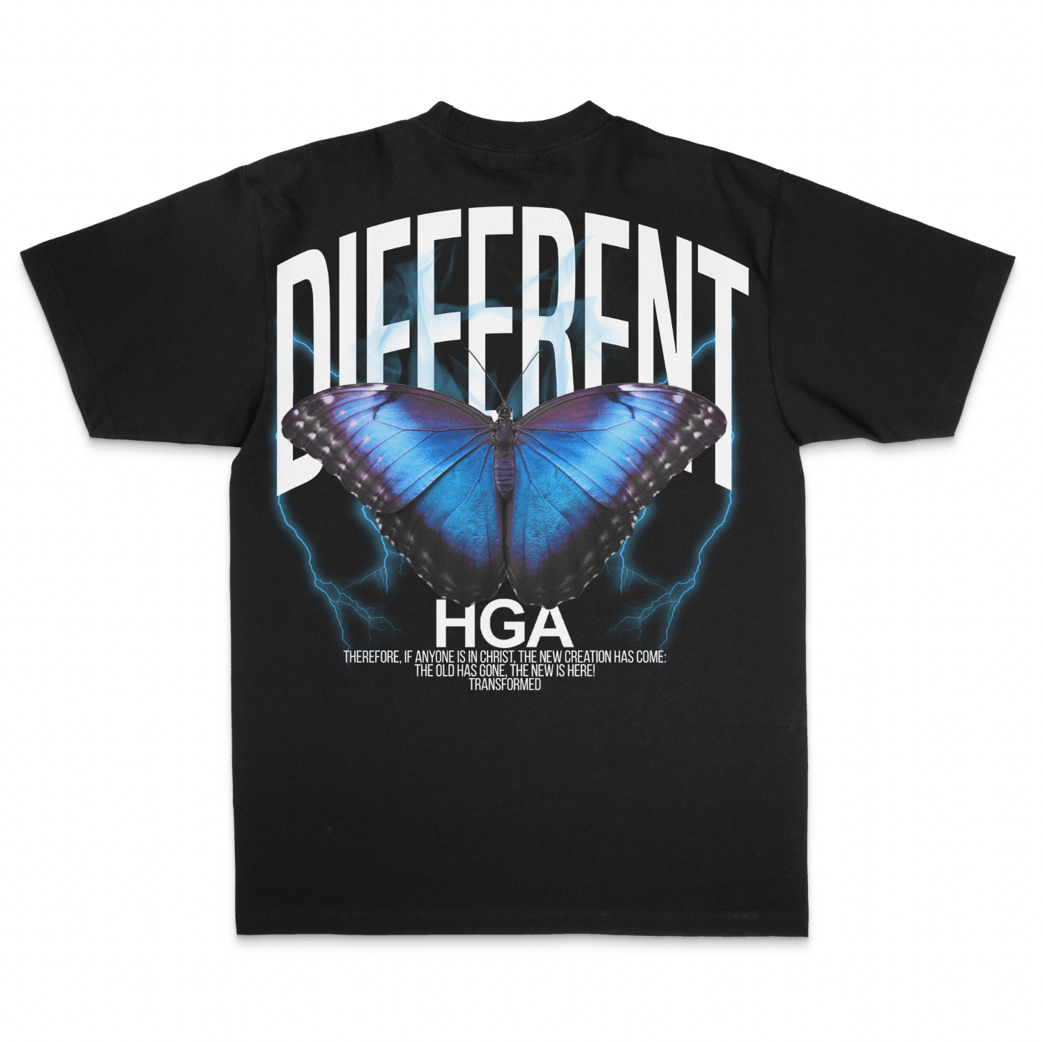 Different Blue Butterfly Tee - 