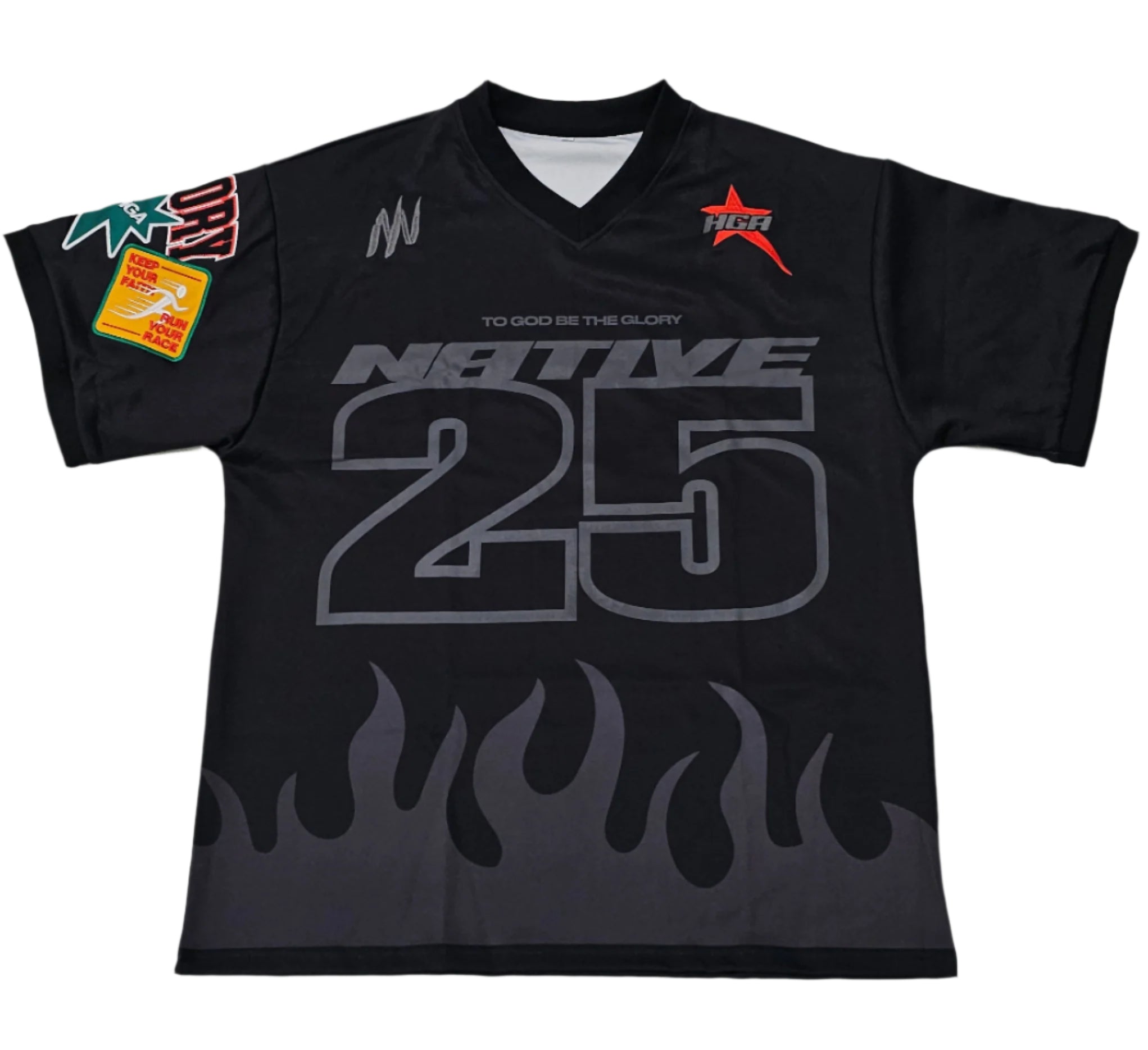 HGA '25 Motocross Jersey (Black/Grey) - Jersey