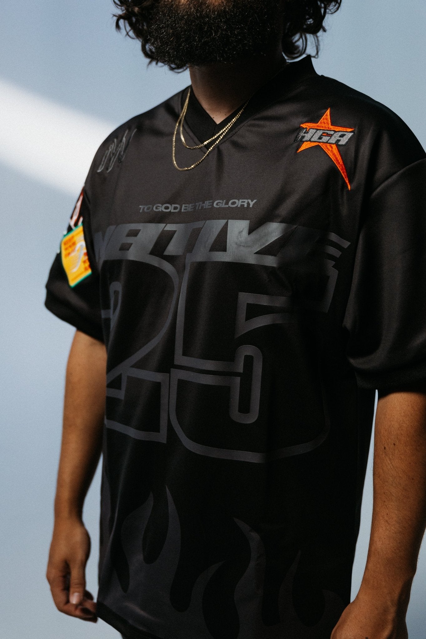 HGA '25 Motocross Jersey (Black/Grey) - Jersey