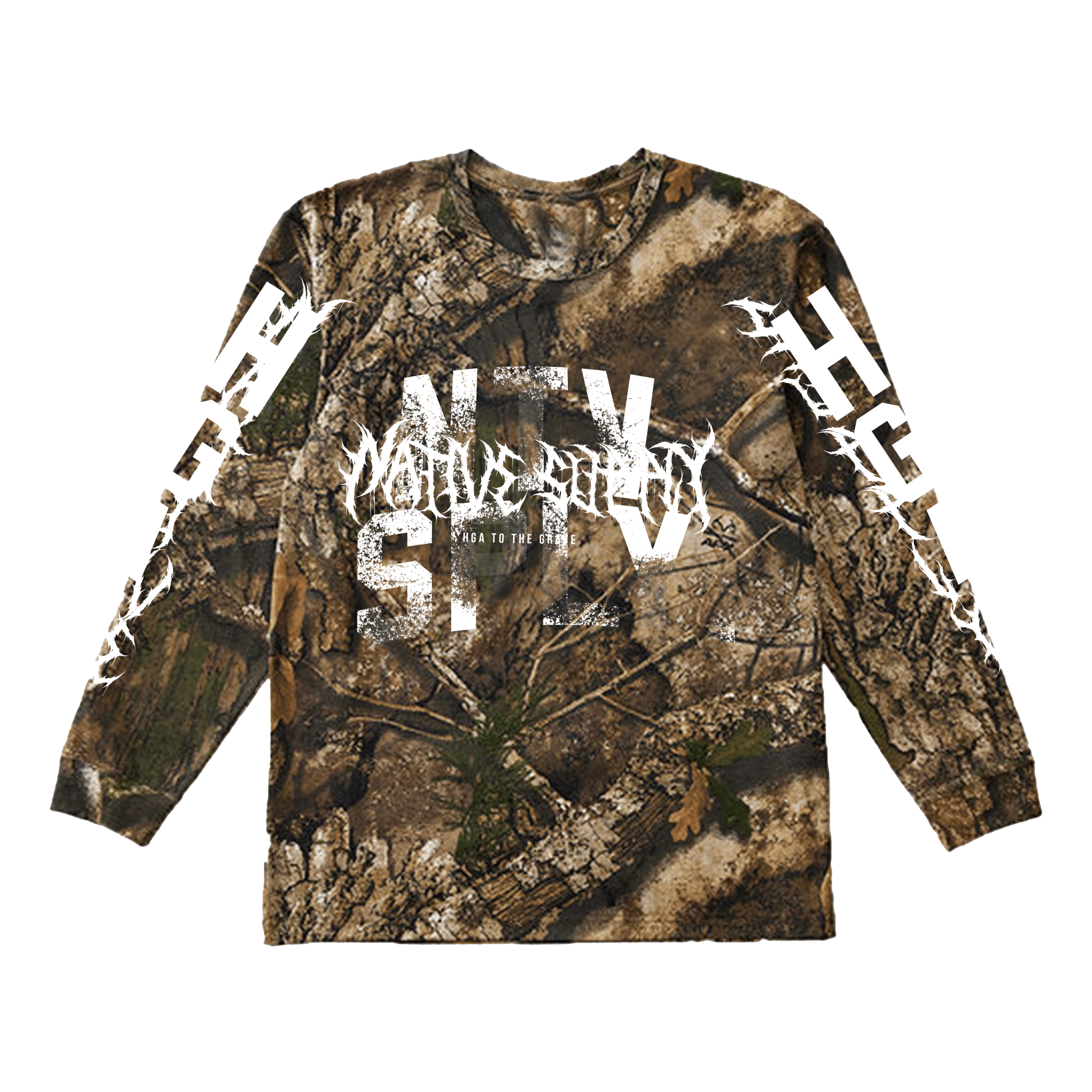 HGA "Camo Stacked" Longsleeve - Longsleeve Tees