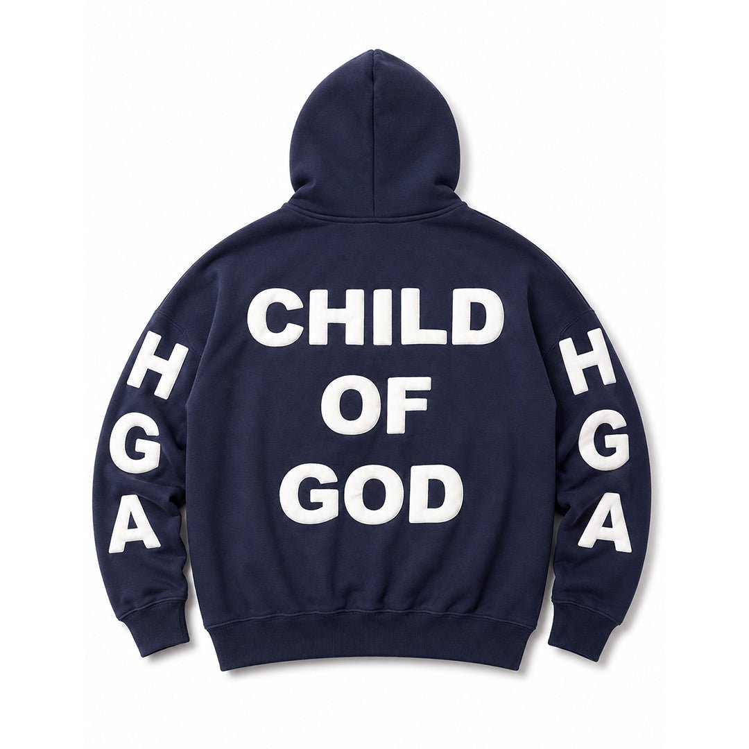 HGA Child of God Hoodie - (Navy) - Hoodie