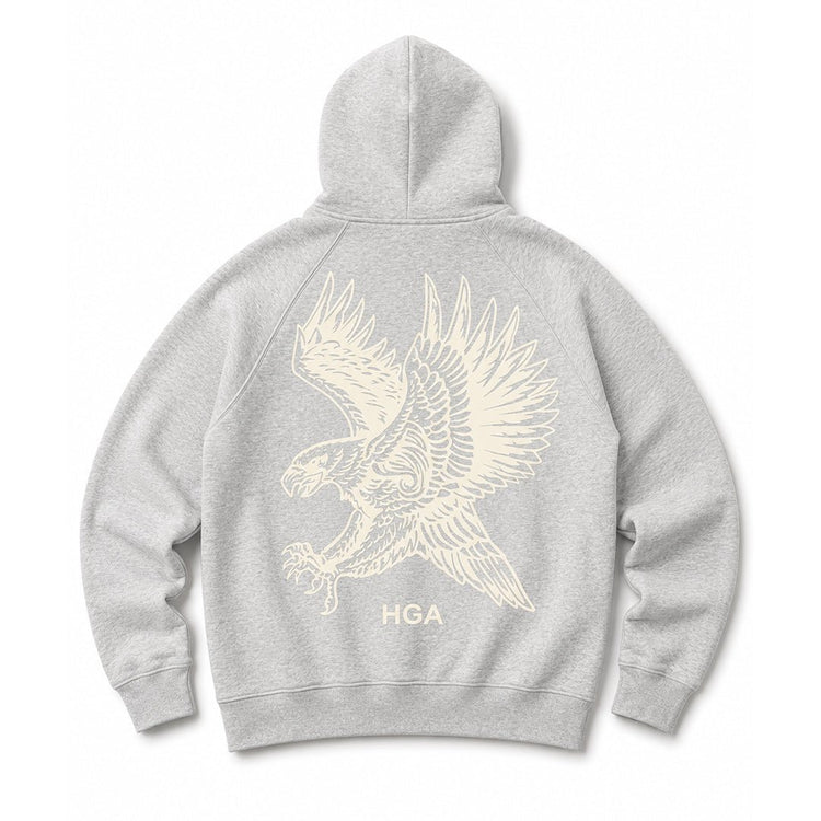 HGA Eagle Comfort Hoodie - (Grey) - Hoodie