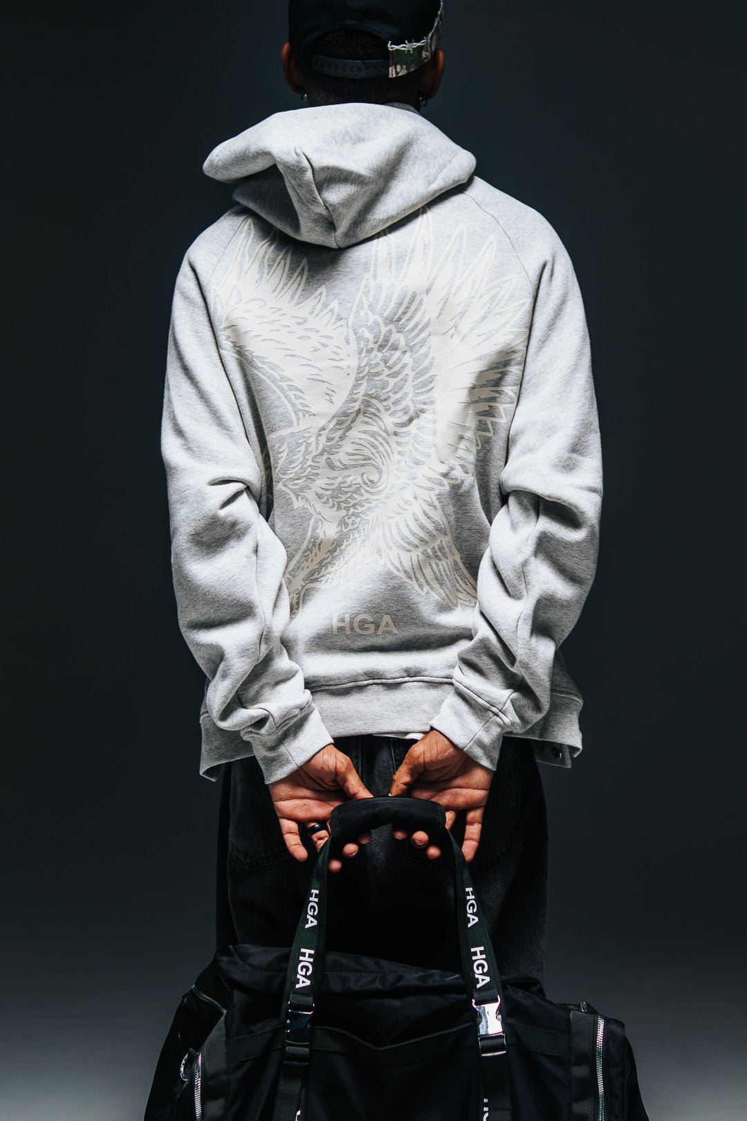 HGA Eagle Comfort Hoodie - (Grey) - Hoodie