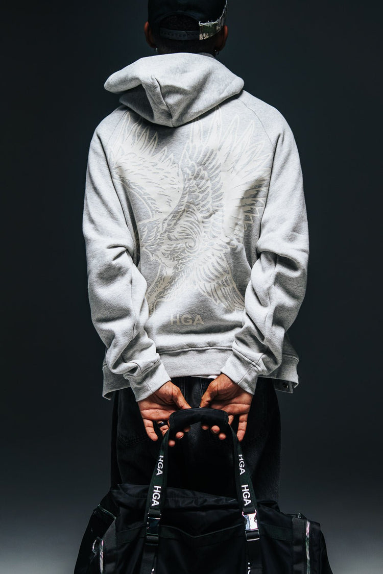 HGA Eagle Comfort Hoodie - (Grey) - Hoodie