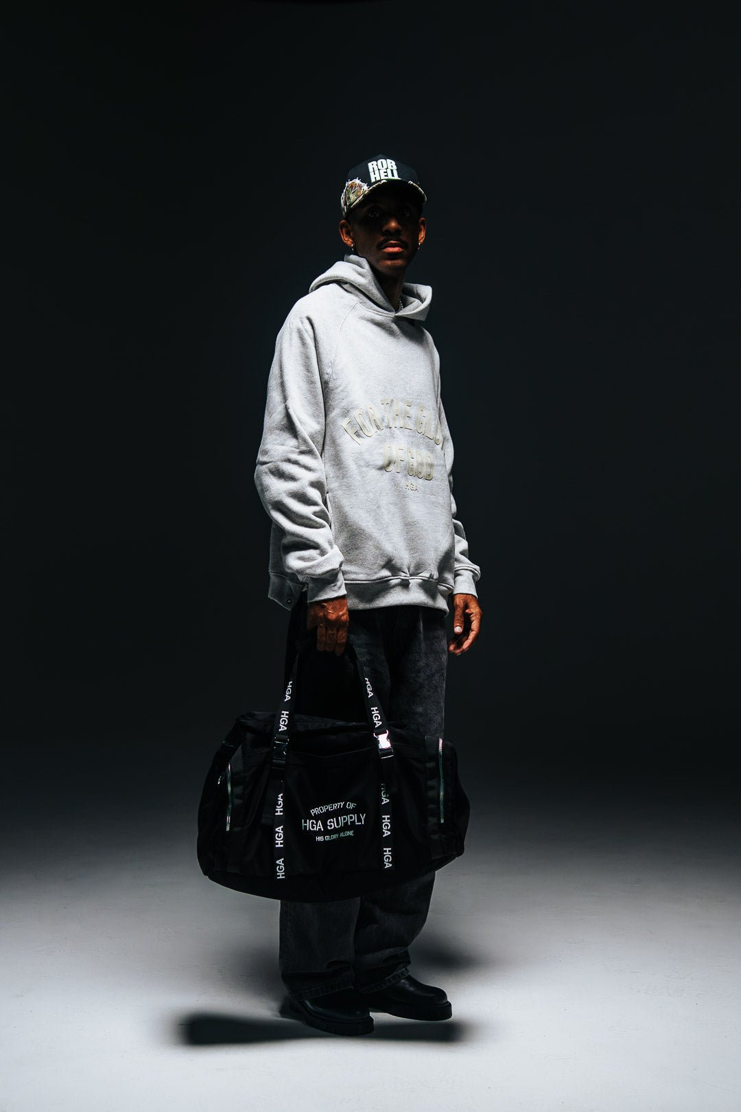 HGA Eagle Comfort Hoodie - (Grey) - Hoodie