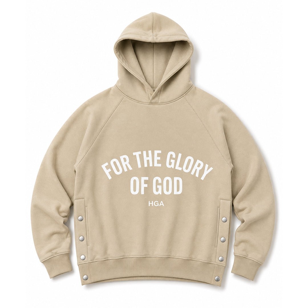 HGA Eagle Comfort Hoodie - (Tan) - Hoodie