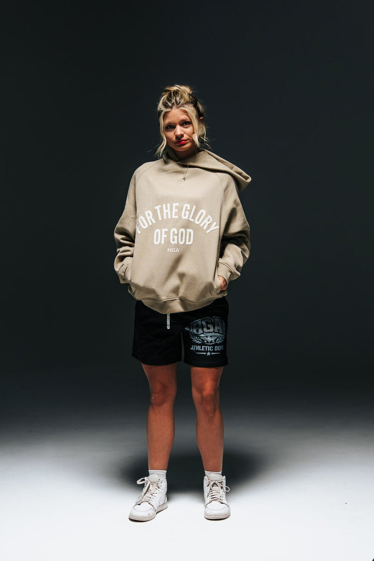 HGA Eagle Comfort Hoodie - (Tan) - Hoodie