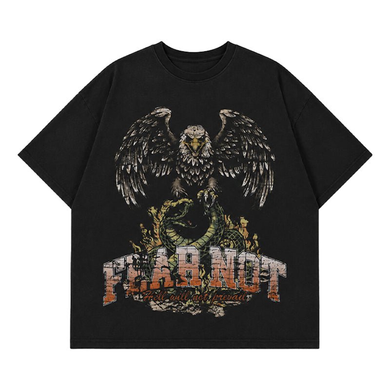 HGA Fear Not Distressed Tee - Shirt