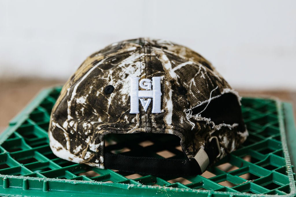 HGA Glory Destroyed Strapback Hat (black/camo) - Hats