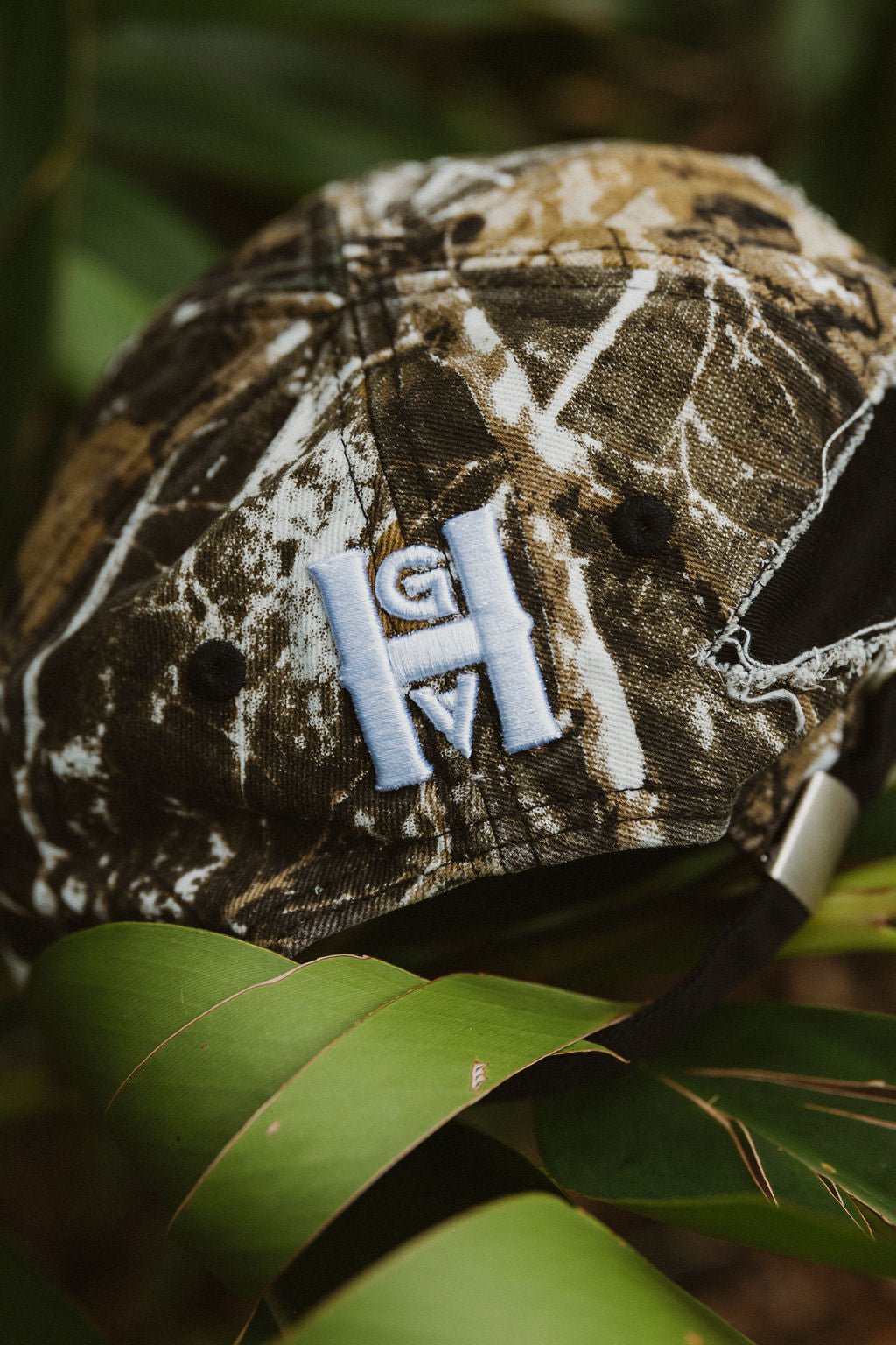 HGA Glory Destroyed Strapback Hat (black/camo) - Hats