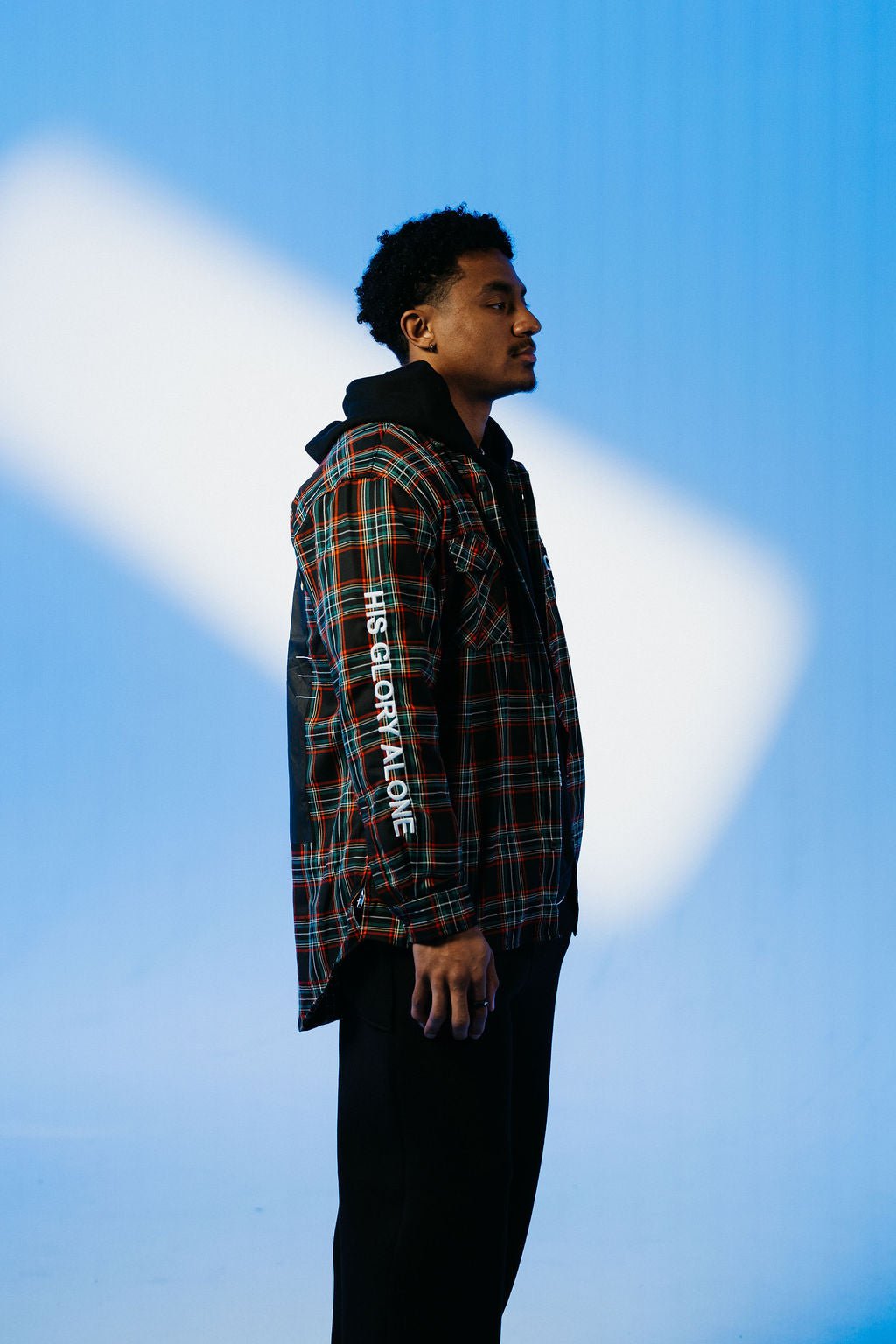 HGA Lion of Judah Flannel (Black) - Longsleeve Tees