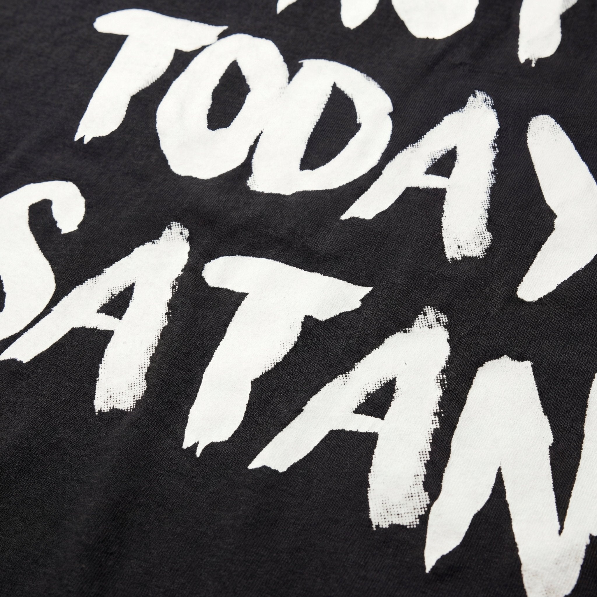 HGA Not Today Satan Fashion Fit Tee (Black) - Shirt