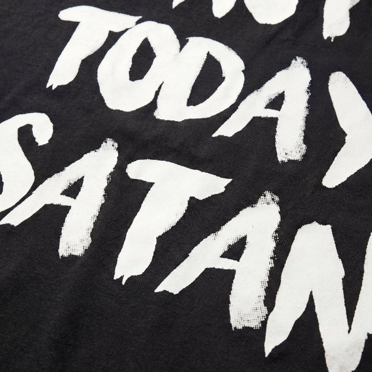 HGA Not Today Satan Fashion Fit Tee (Black) - Shirt