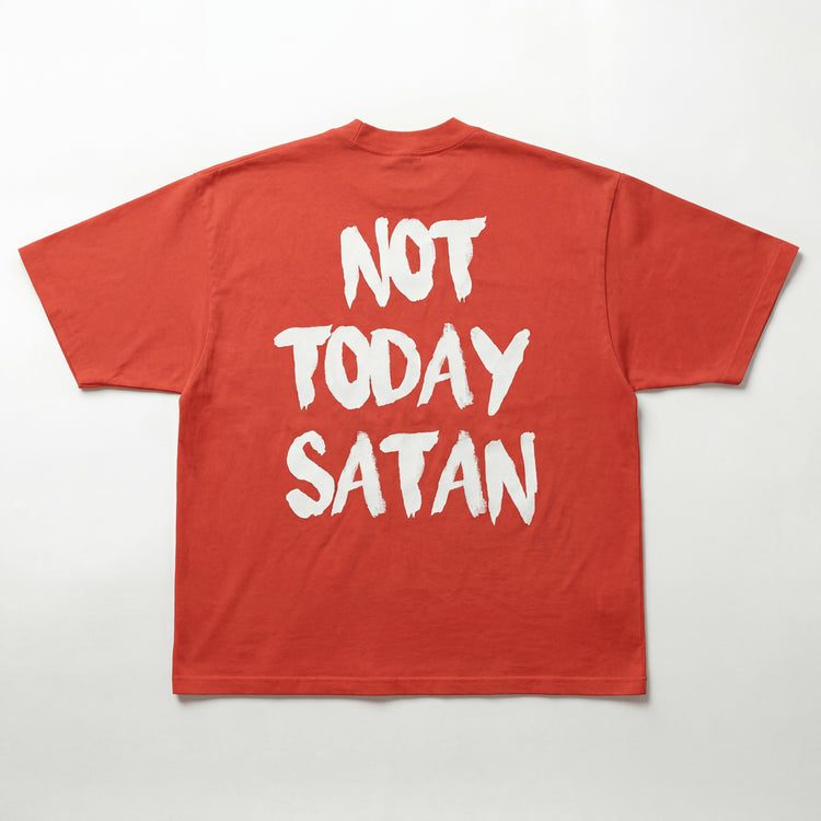 HGA Not Today Satan Fashion Fit Tee (Peach) - Shirt
