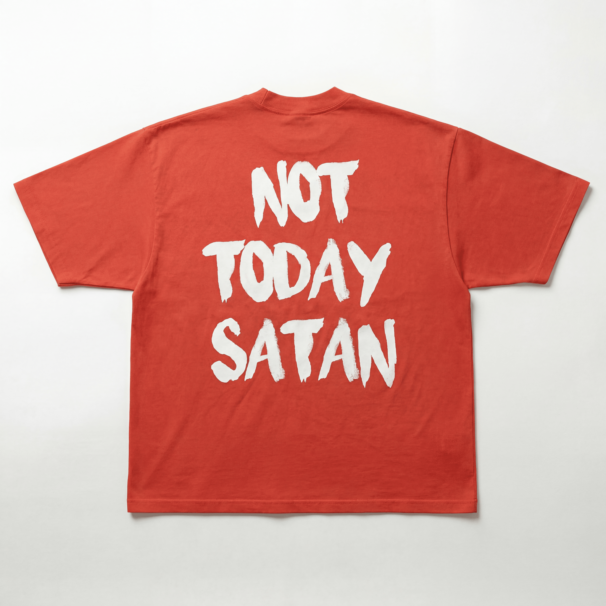 HGA Not Today Satan Fashion Fit Tee (Peach) - Shirt