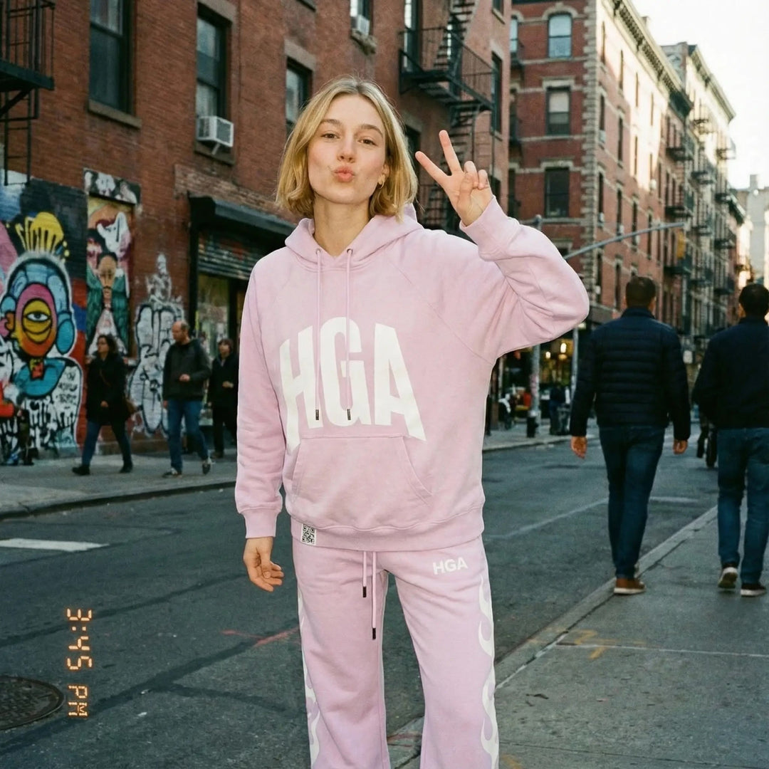 HGA Womens' Purple Sweatpants - 