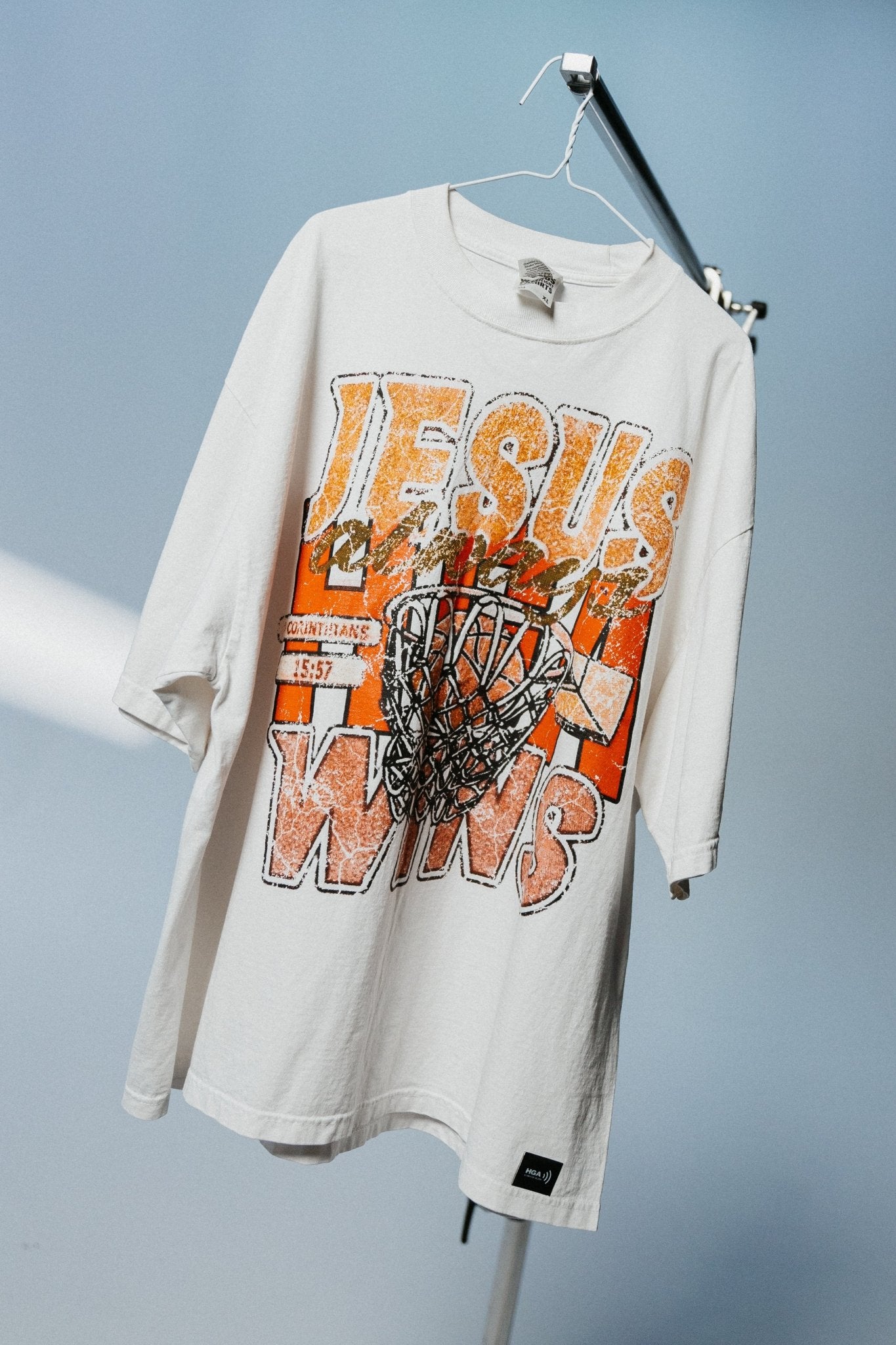 Jesus Always Wins Tee: Courtside Edition - Shirt