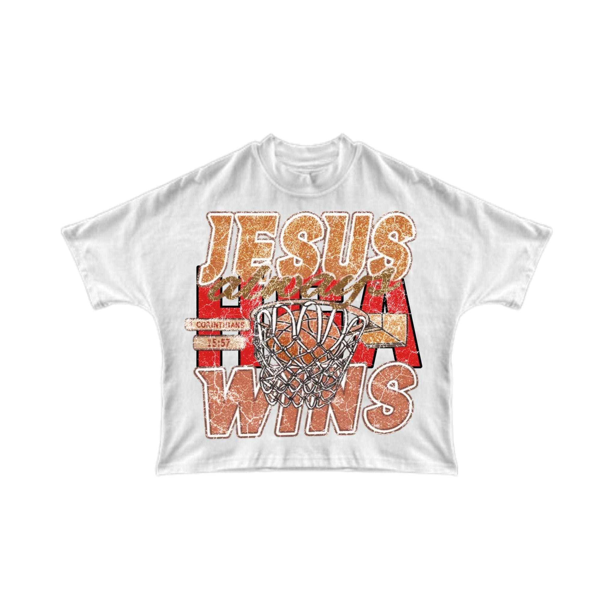 Jesus Always Wins Tee: Courtside Edition - Shirt
