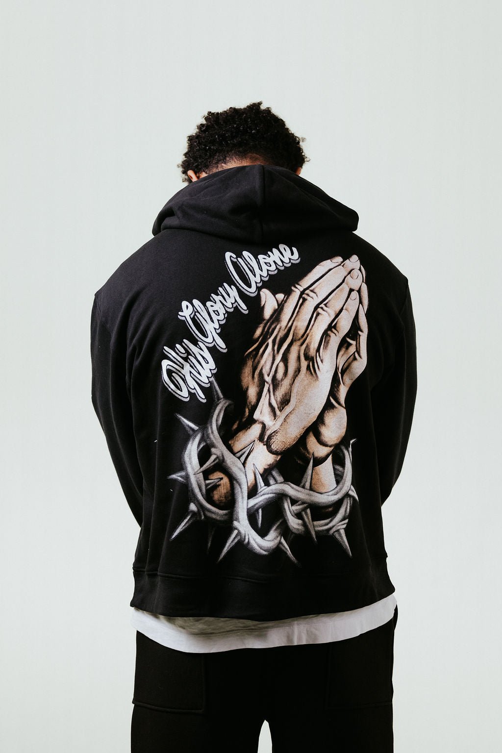 Jesus Prays Hoodie - 